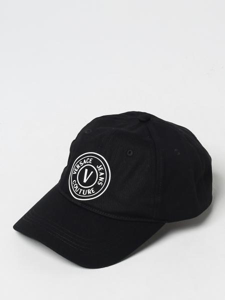 Cappello Versace Jeans Couture in cotone con logo