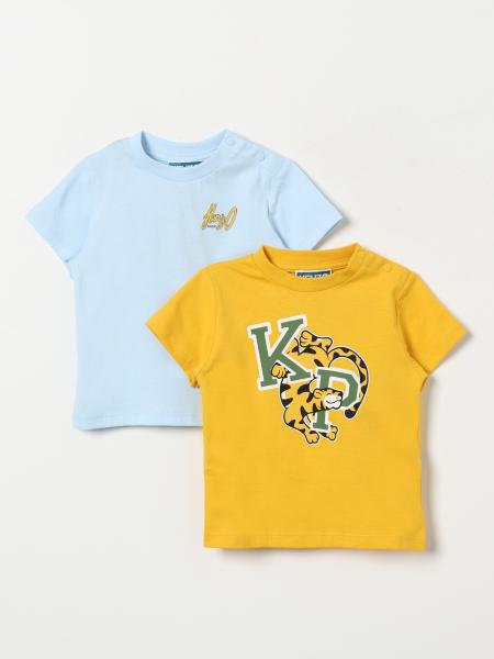 Kenzo Kids bambino: Set 2 t-shirt Kenzo Kids in cotone con stampa logo