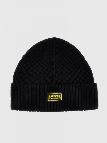 Cappello Barbour in misto cotone a coste