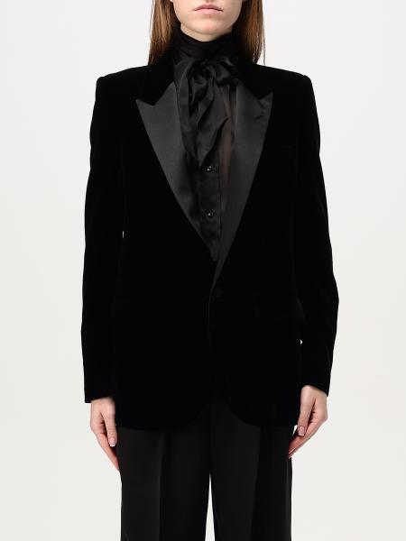 Saint Laurent velvet blazer