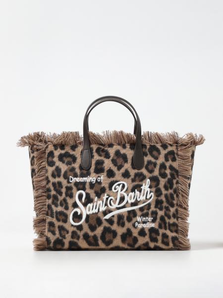 Borsa Colette W Leopard midi 18 Mc2 Saint Barth