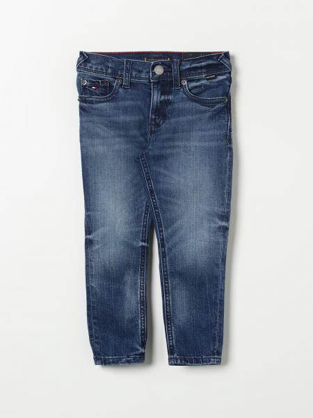 Jeans Tommy Hilfiger in denim di cotone