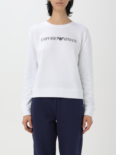 Felpa Emporio Armani in cotone con logo