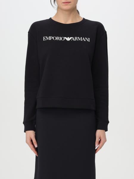 Felpa Emporio Armani in cotone con logo