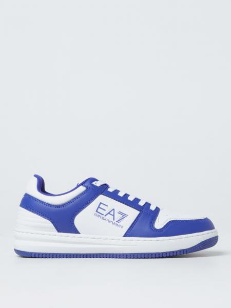 Sneakers EA7 in pelle e pelle sintetica