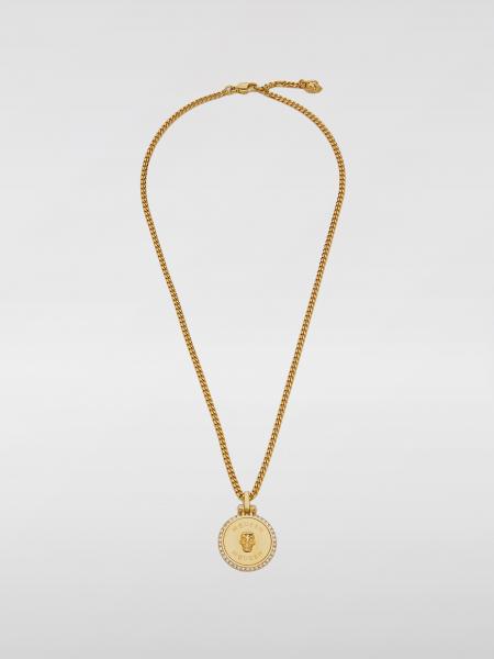 Collana Collana Skull Alexander McQueen in ottone con ciondolo