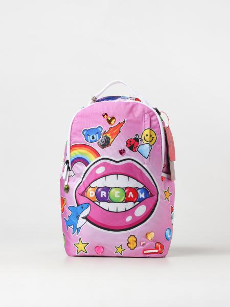 Zaino Dream Lips Sprayground in mesh stampato