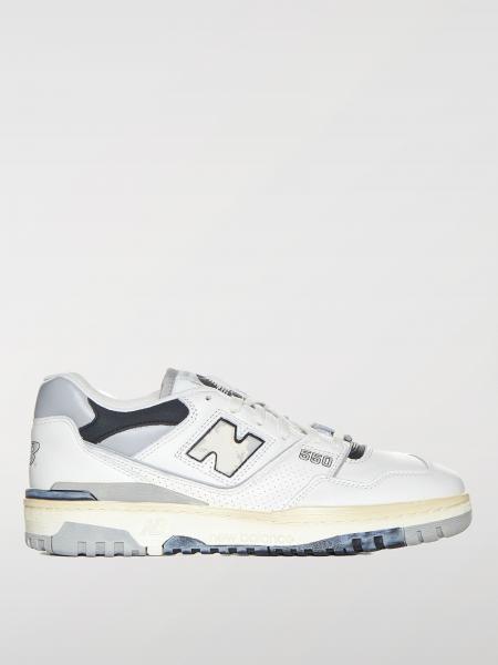 Sneakers 550 New Balance in pelle e mesh