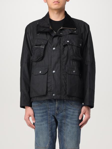 Giubbotto Barbour in cotone cerato