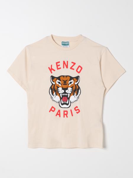 Kenzo Kids bambino: T-shirt Kenzo Kids in cotone con stampa logo