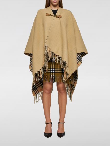 Cape woman Burberry