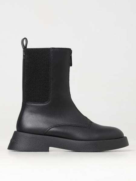 Flat ankle boots women Armani Exchange