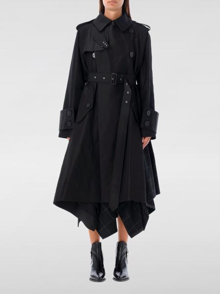 Trench Sacai in misto cotone