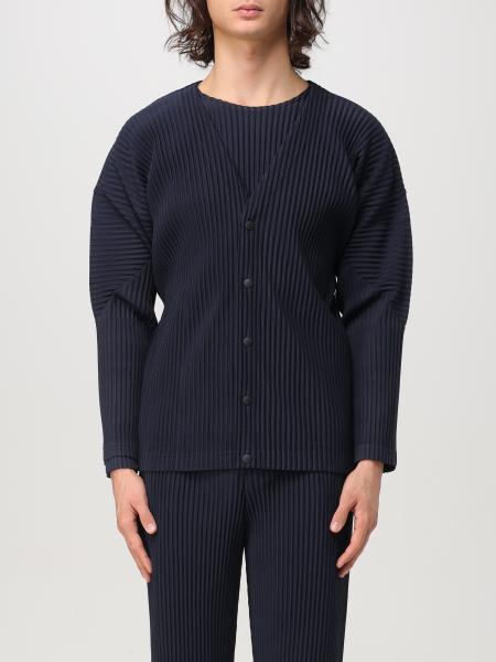 Men's Homme Plisse' Issey Miyake: Cardigan man Homme Plisse' Issey Miyake