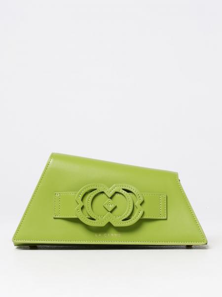 Clutch Finger La Carrie in pelle