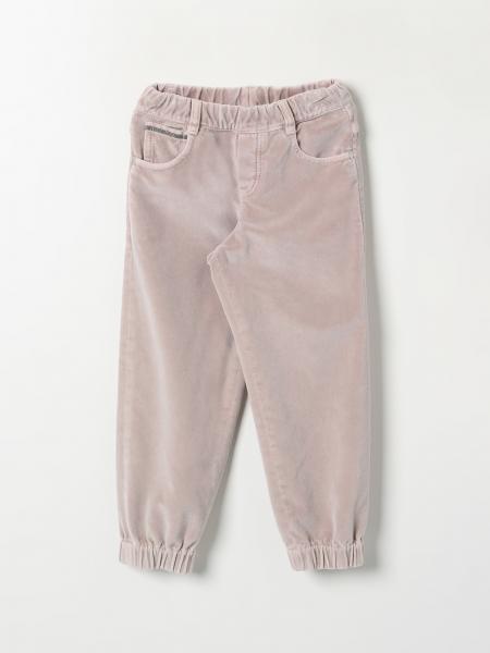 Kids' Brunello Cucinelli: Pants girls Brunello Cucinelli