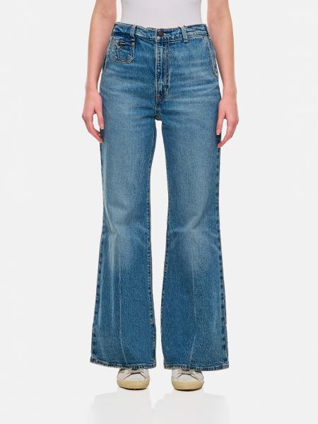 Jeans Ribcage Levi's in denim di cotone