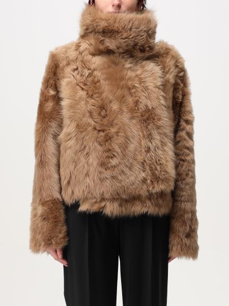 Women's Yves Salomon: Fur coats woman Yves Salomon