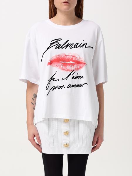 Balmain: Tシャツ レディース Balmain