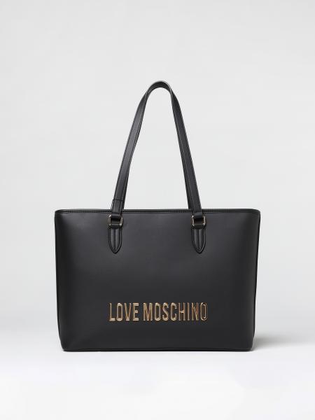 Borsa Moschino nera: Borsa a mano donna Love Moschino