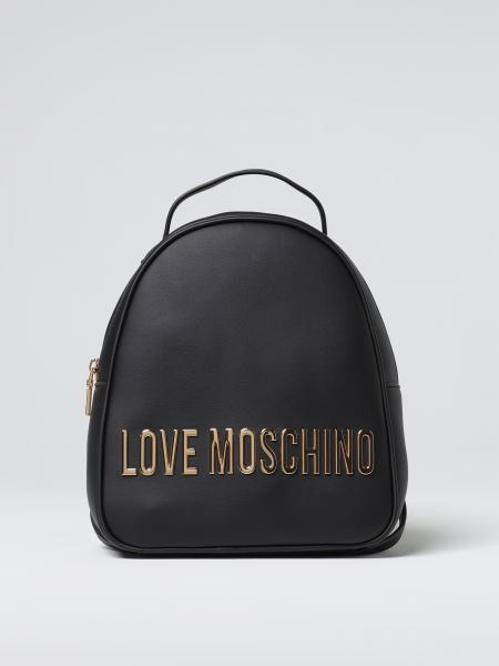 Borsa Moschino nera: Zaino donna Love Moschino