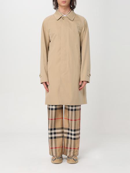 Burberry uomo: Trench Burberry in cotone