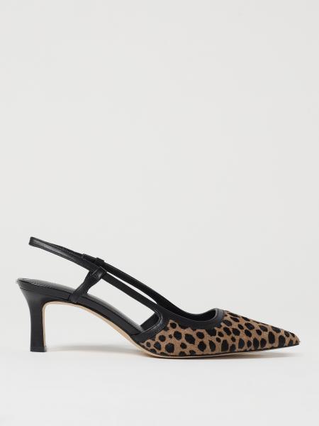 Décolleté Michael Kors: Slingback Alora Michael Kors in pelle e cavallino animalier