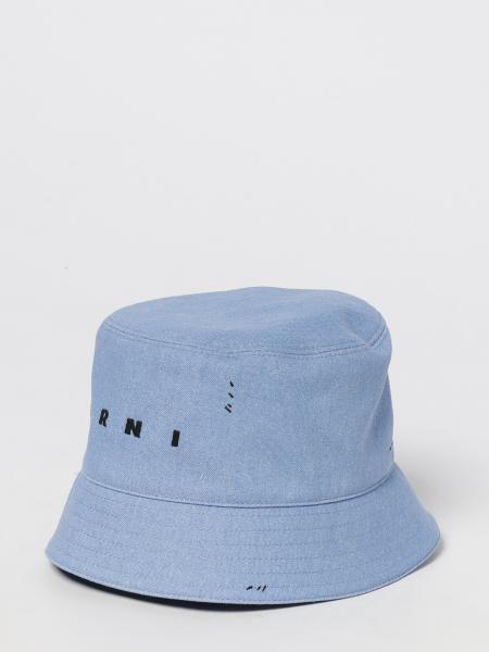 Cotton Hat With Thread Stitching Marni