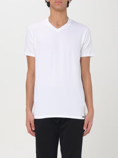 T-shirt basic Tom Ford in misto cotone