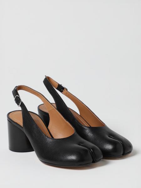 Sandales à Talons Hauts Maison Margiela - Cuir Vert, Pointure US 7 / IT 37, Neuf Avec Petits Défauts