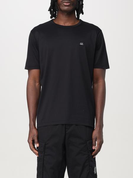 Tシャツ・カットソー C.P. COMPANY Men T-shirt Black 18CMTS087A006374G 999 C.P. COMPANY: T-shirt men - Black | C.P. Company t-shirt
