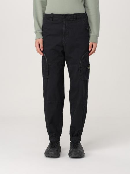 Pantalone cargo Stone Island in cotone stretch