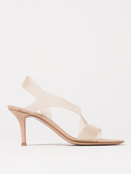 Moda scarpe: Sandalo Metropolis Gianvito Rossi in pvc e vernice