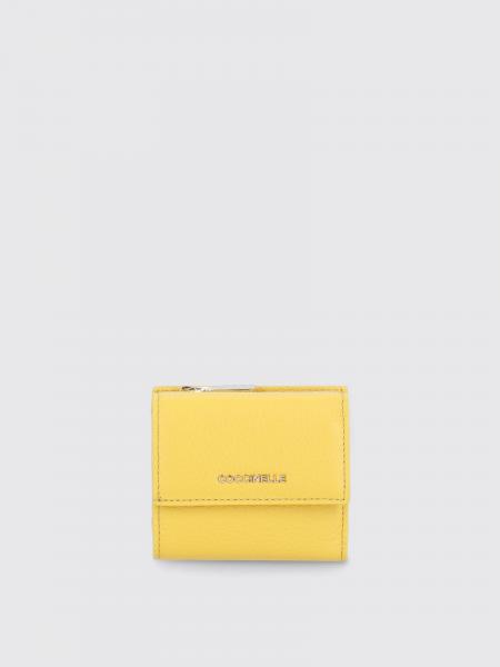 財布・小物その他 COCCINELLE Woman Wallet Yellow E2MW511B801 J19 METALLIC SOFT MINI GL WALLET – COCCINELLEJAPAN.COM