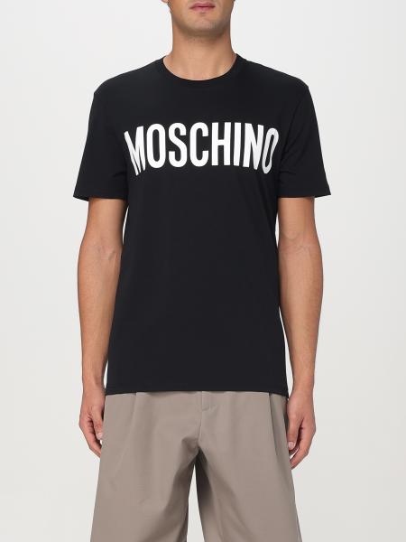 T-shirt Moschino: T-shirt Moschino Couture in cotone con maxi logo