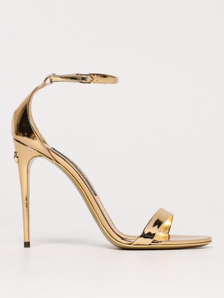 シューズ・サンダルその他 DOLCE & GABBANA Woman Heeled sandals Gold CR1339AY828 89869 DOLCE & GABBANA: High heel shoes woman - Gold | Dolce