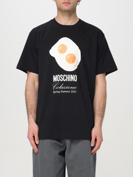 T-shirt Moschino: T-shirt Moschino Couture in cotone con stampa