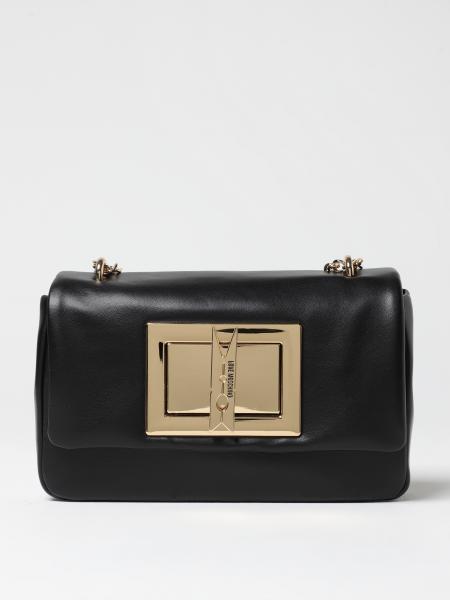 Borsa Moschino nera: Borsa a mano donna Love Moschino