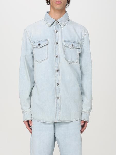 Bottega Veneta uomo: Camicia Bottega Veneta in denim