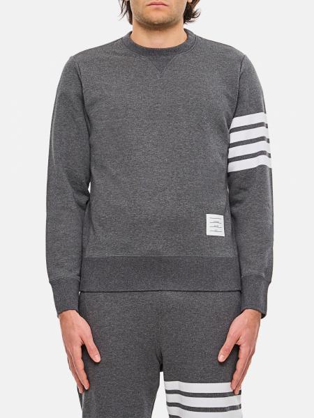 Felpa basic Thom Browne in cotone