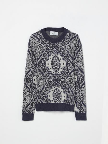 Maglia a girocollo paisley Etro in cotone>