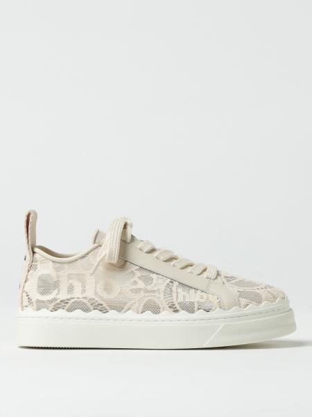 スニーカー CHLOE Woman Sneakers Beige CHC19U108D2 6J1 CHLOÉ: Sneakers woman - Beige | Chloé sneakers CHC19U108D2