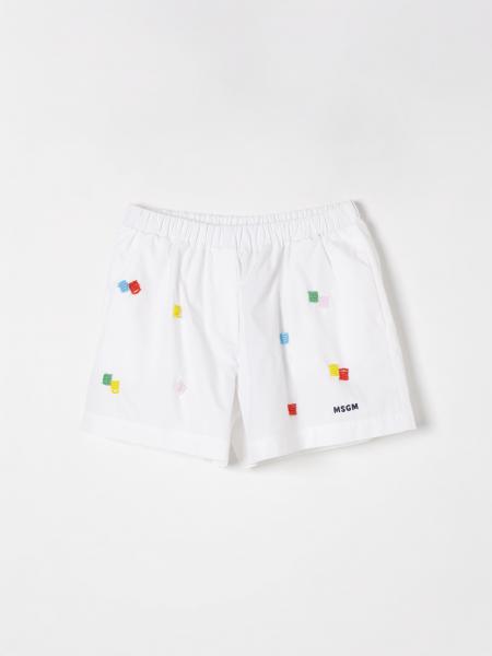 Pantalon court fille MSGM Kids