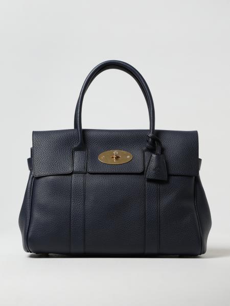 Borsa Bayswater Mulberry in pelle a grana