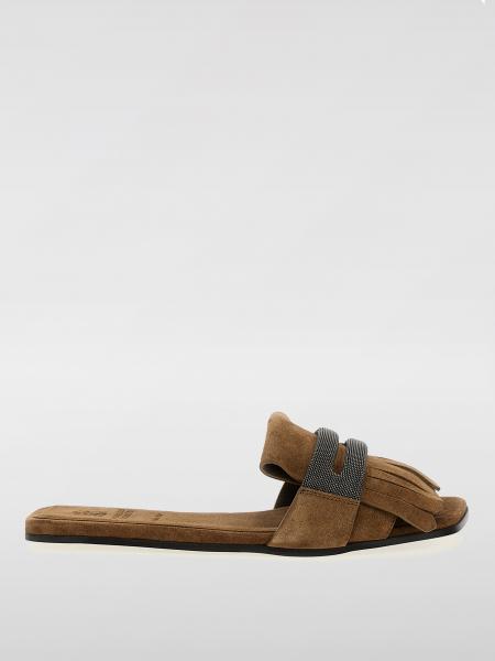 Flache sandalen Damen Brunello Cucinelli