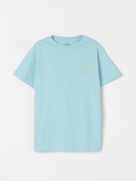 T-shirt in cotone con mini logo Polo Ralph Lauren