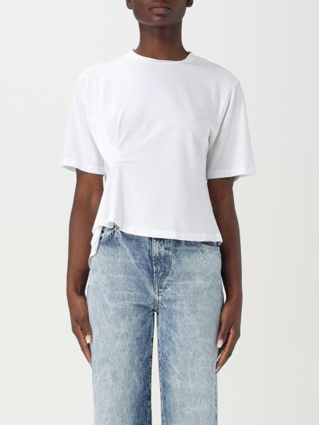 Tシャツ・カットソー DONDUP Woman T-Shirt White DS037JF0351DPTD 000 DONDUP: T-shirt woman - White | Dondup t-shirt