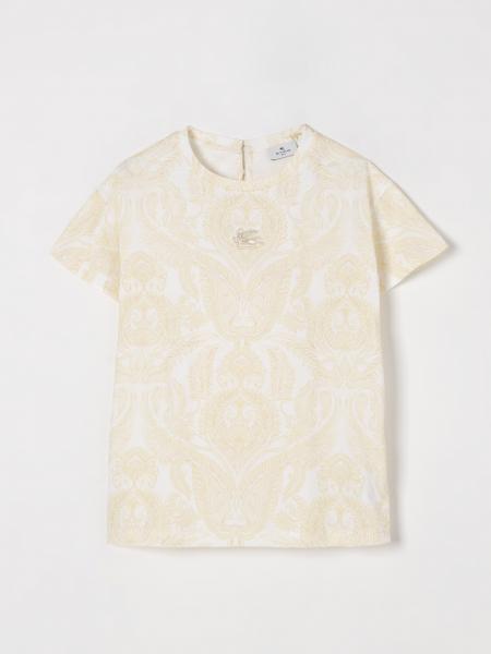 T-shirt in cotone a fantasia barocca Etro