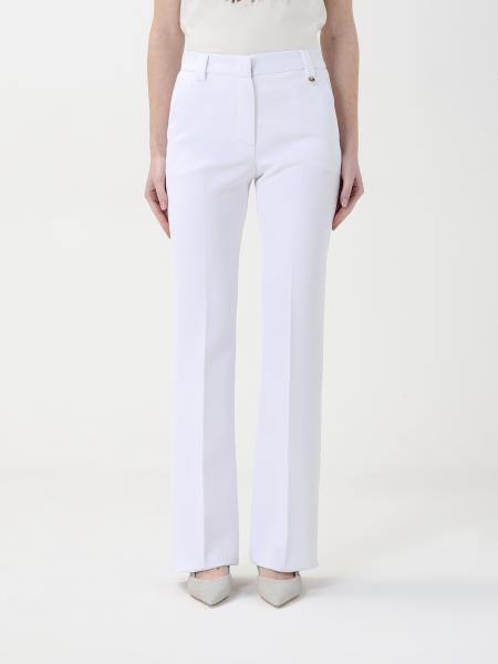 パンツ LIU JO Women Pants CA5375T2957X025A White LIU JO: Pants woman - White | Liu Jo pants CA5375T2957