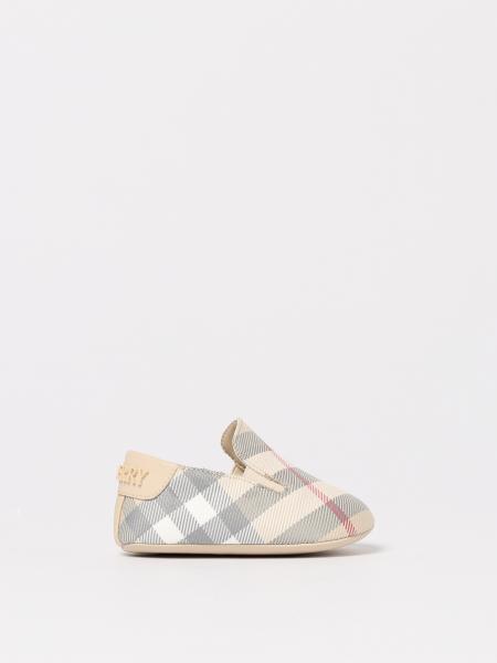 Sneakers Vintage Check Burberry in misto cotone e pelle